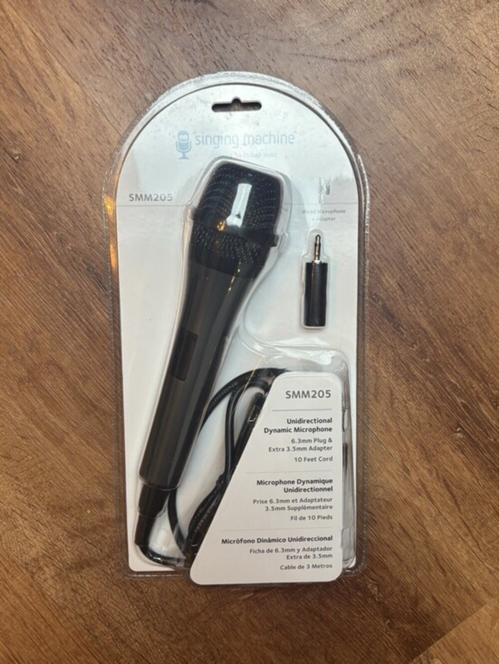 Singing Machine SMM205 Dynamic Professional dynamic Microphone New
